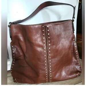 Michael Kors Astor Studded Hobo Shoulder Handbag